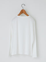 handvaerk | 60/2 ボトルネック長袖Tシャツ