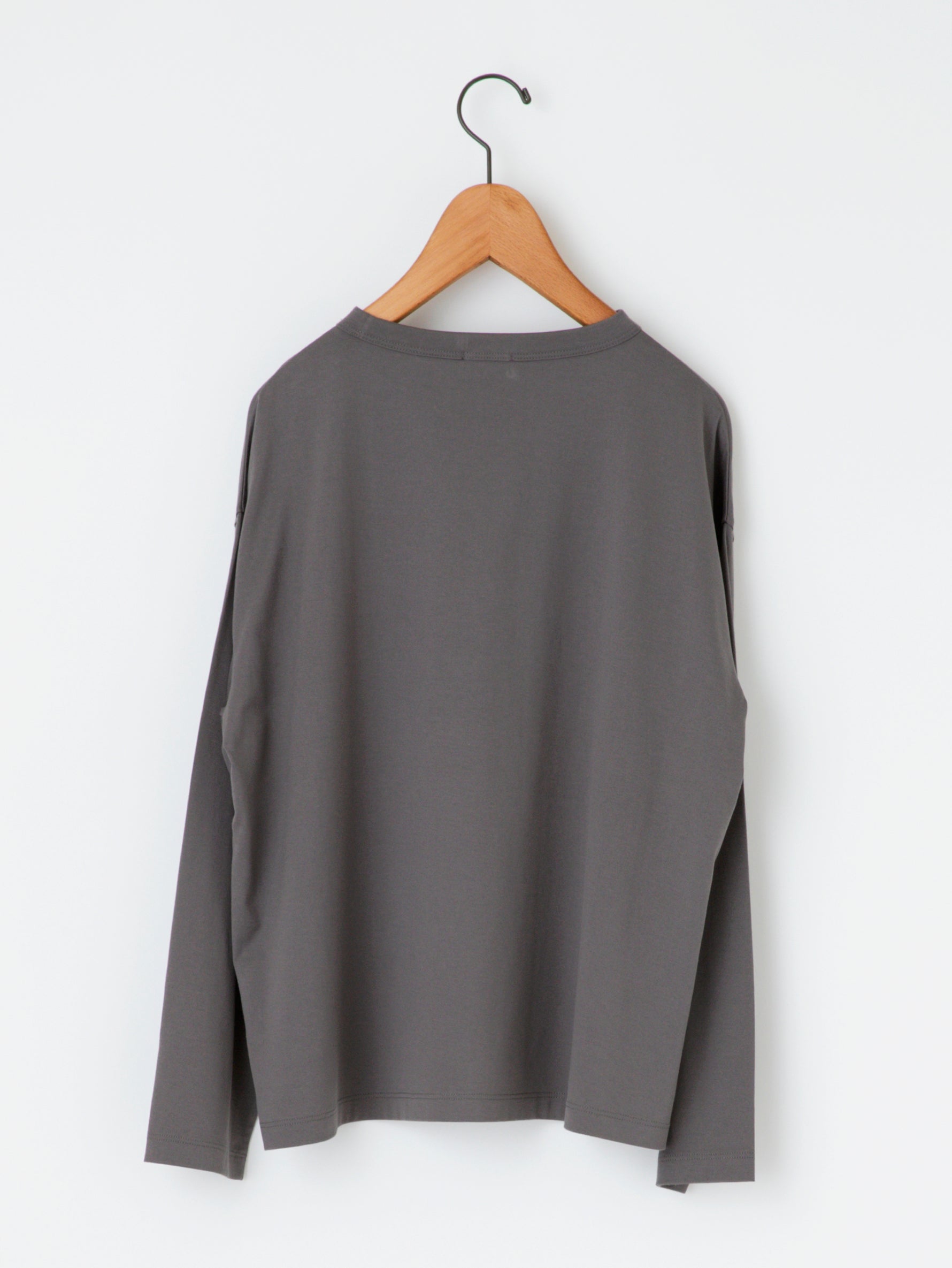 handvaerk | 60/2 ボトルネック長袖Tシャツ #6116