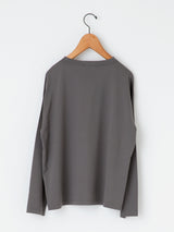 handvaerk | 60/2 ボトルネック長袖Tシャツ