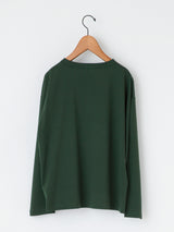 handvaerk | 60/2 ボトルネック長袖Tシャツ