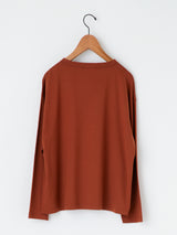 handvaerk | 60/2 ボトルネック長袖Tシャツ