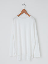 handvaerk | 60/2 ラウンドテイル長袖Tシャツ