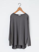 handvaerk | 60/2 ラウンドテイル長袖Tシャツ