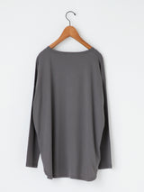 handvaerk | 60/2 ラウンドテイル長袖Tシャツ