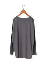 handvaerk | 60/2 ラウンドテイル長袖Tシャツ #6125