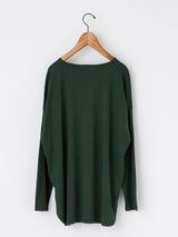 handvaerk | 60/2 ラウンドテイル長袖Tシャツ