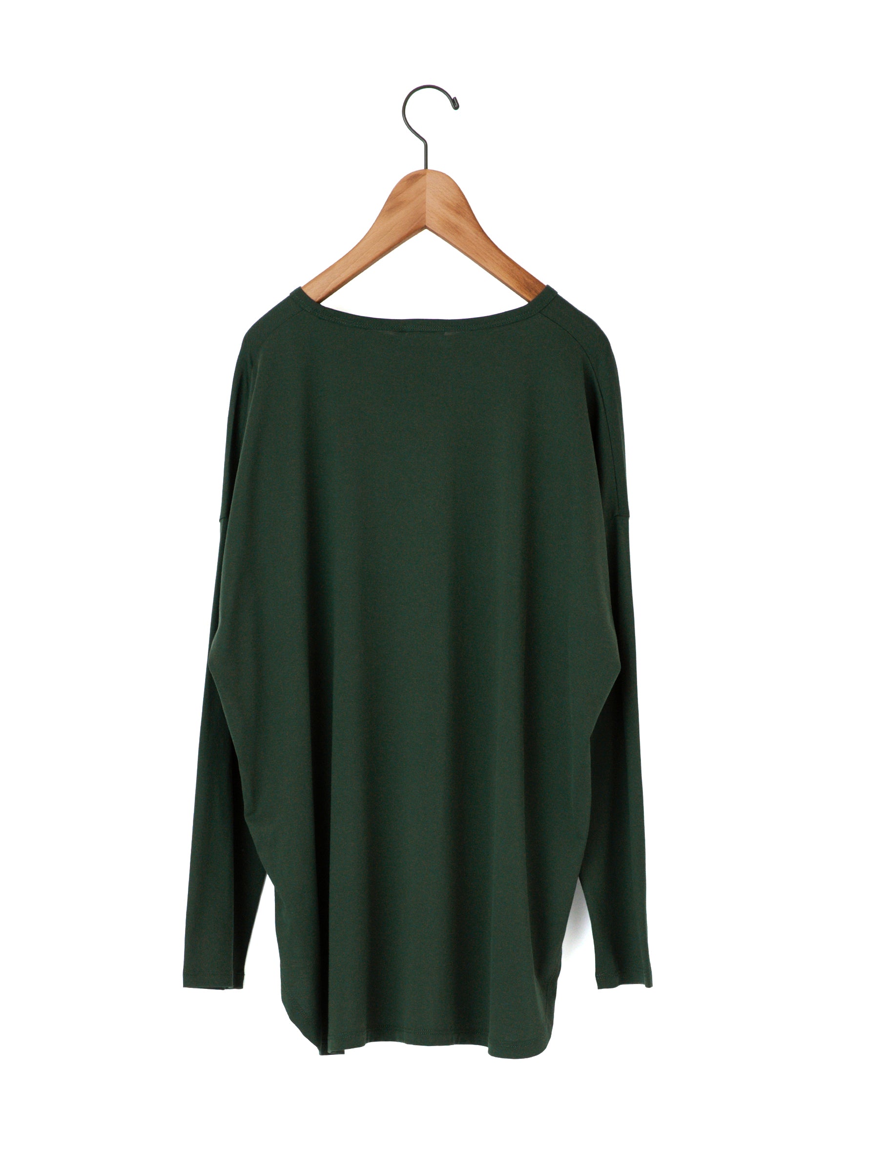 handvaerk | 60/2 ラウンドテイル長袖Tシャツ #6125