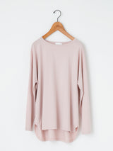 handvaerk | 60/2 ラウンドテイル長袖Tシャツ