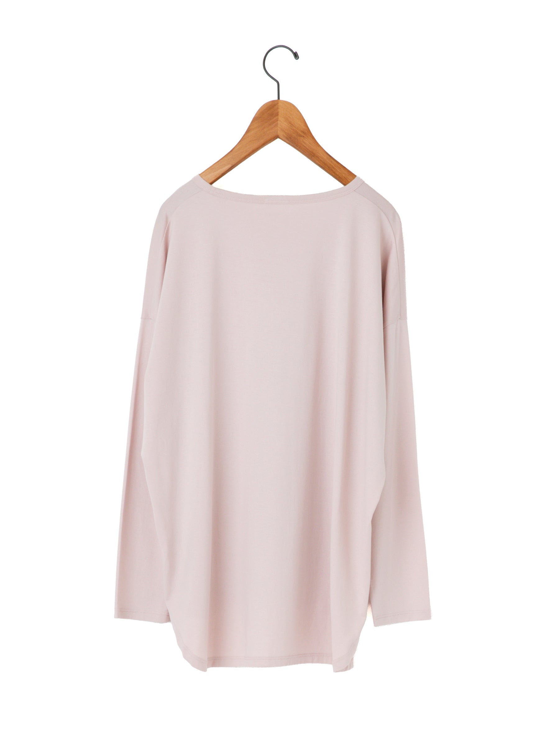 handvaerk | 60/2 ラウンドテイル長袖Tシャツ #6125