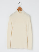 BATONER | リブタートルネックニット