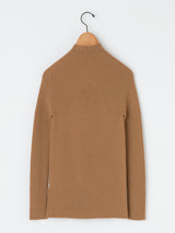 BATONER | リブタートルネックニット