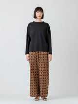 handvaerk | 60/2 ボトルネック長袖Tシャツ