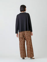 handvaerk | 60/2 ボトルネック長袖Tシャツ