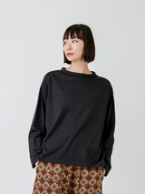 handvaerk | 60/2 ボトルネック長袖Tシャツ