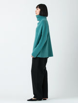 BATONER | カシミヤフォックスユニークタートルニット