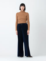 BATONER | リブタートルネックニット