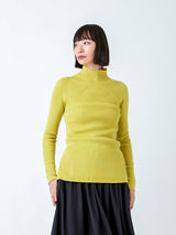 BATONER | リブタートルネックニット