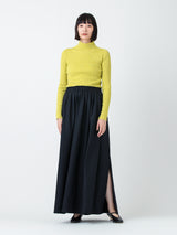 BATONER | リブタートルネックニット