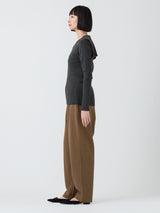 sana | リブジャージーイージーワイドパンツ