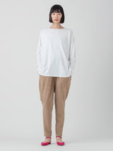 handvaerk | 60/2 ラウンドテイル長袖Tシャツ