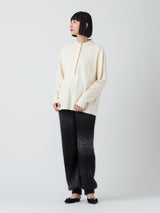 CHLOE STORA | ヘンリーネックロングTシャツ TSHIRT CACHOU