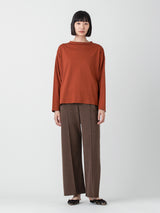 handvaerk | 60/2 ボトルネック長袖Tシャツ