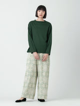 handvaerk | 60/2 ボトルネック長袖Tシャツ