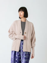 BATONER | カシミヤフォックスショールカラーカーディガン