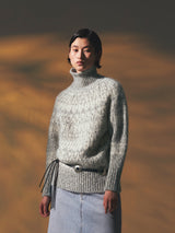 BATONER | モヘヤノルディックタートルネックニット