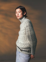 BATONER | モヘヤノルディックタートルネックニット