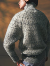 BATONER | モヘヤノルディックタートルネックニット