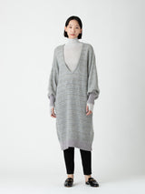 enrica | ラメボーダーマキシ丈ワンピース KNIT163