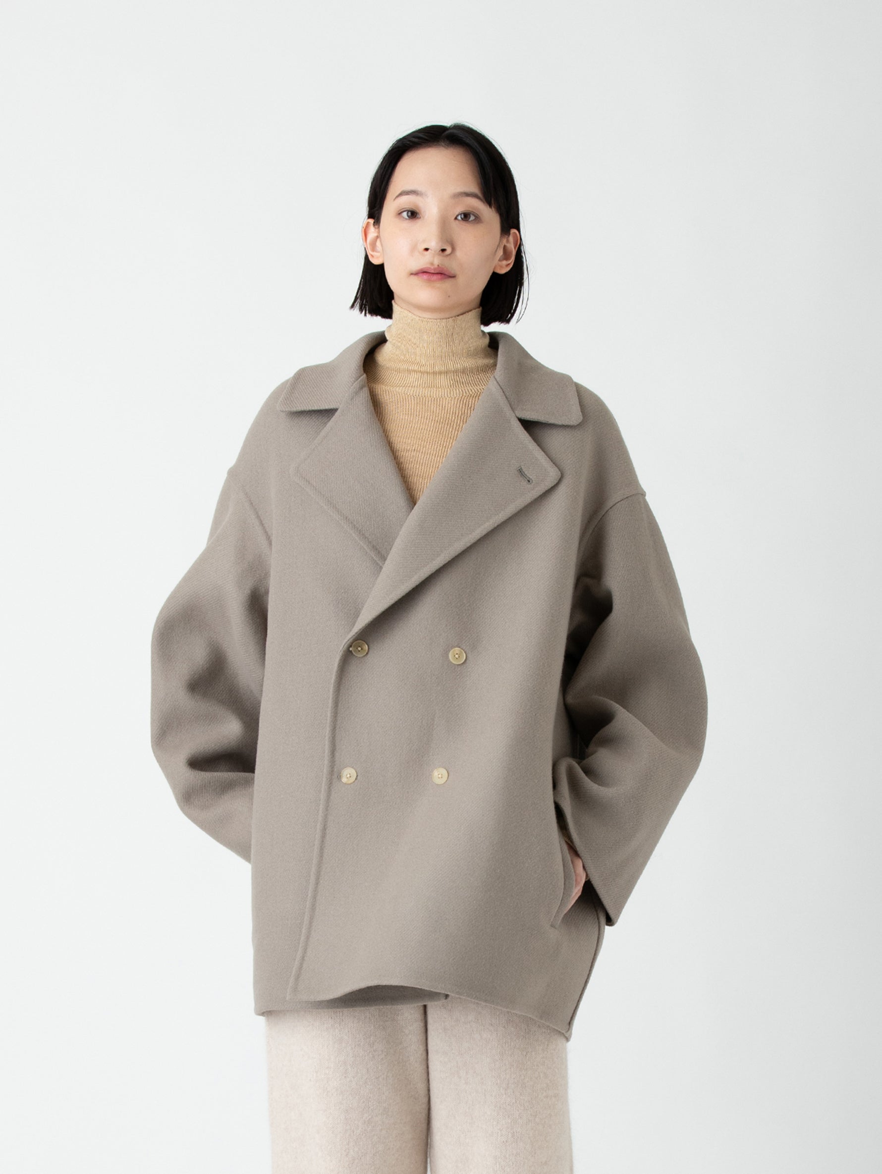 SEEALL | OVERSIZED P-COAT SAU31CT184DM001 – H+HELIOTROPE