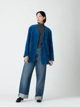 enrica | インディゴコットンベロアジャケット JACKET 016-3