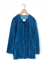 enrica | インディゴコットンベロアジャケット JACKET 016-3