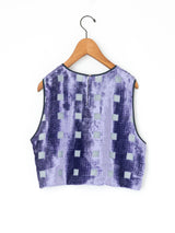 enrica | オパール加工ベルベットベスト VEST003