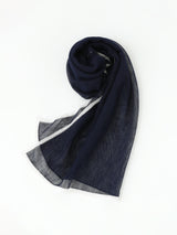 ASAUCE MELER | ハイゲージラミーニットトリミングスカーフ