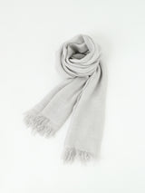 ASAUCE MELER | カシミヤ×リネン ドライルーズツイルストール