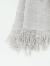 ASAUCE MELER | カシミヤ×リネン ドライルーズツイルストール