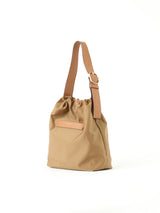 ORSETTO | バックル付きナイロンショルダーバッグ