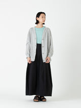 BATONER | ウォッシュドリネンAラインノースリーブ