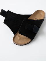 BIRKENSTOCK | キョウトスエードサンダル Kyoto LENB/LEVE Black 1022566