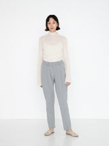 COGTHEBIGSMOKE | スリット付きナローレッグパンツ KAILEE ZIP SLIT TROUSERS