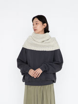 ASAUCE MELER | スポンジヤーンライトスヌード