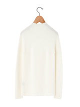 BATONER | エイジングウールリブネチャータートルネックニット