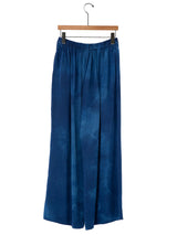 enrica | 沖縄インディゴ染めコットンシルクパンツ