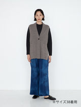 enrica | 沖縄インディゴ染めコットンシルクパンツ