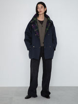 CITIZENS of HUMANITY | Side-Line Denim Pants AYLA BAGGY WITH TUXED STRIPE IN BLACK SALT