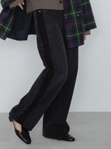 CITIZENS of HUMANITY | Side-Line Denim Pants AYLA BAGGY WITH TUXED STRIPE IN BLACK SALT