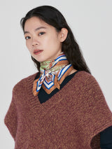 manipuri | <シルクスカーフ65>コラージュサムウェア